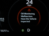 oil monitoring & vehicle system malfunction