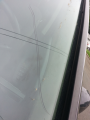windshield cracked randomly
