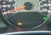 engine light goes on and off randomly