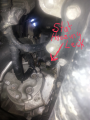 antifreeze leak from thermostat housings assemby