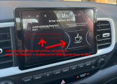 driver attention warning (daw) too sensitive, can't disable