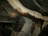 leaking rear differential/left axel joint