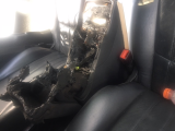 fire damage from armrest console