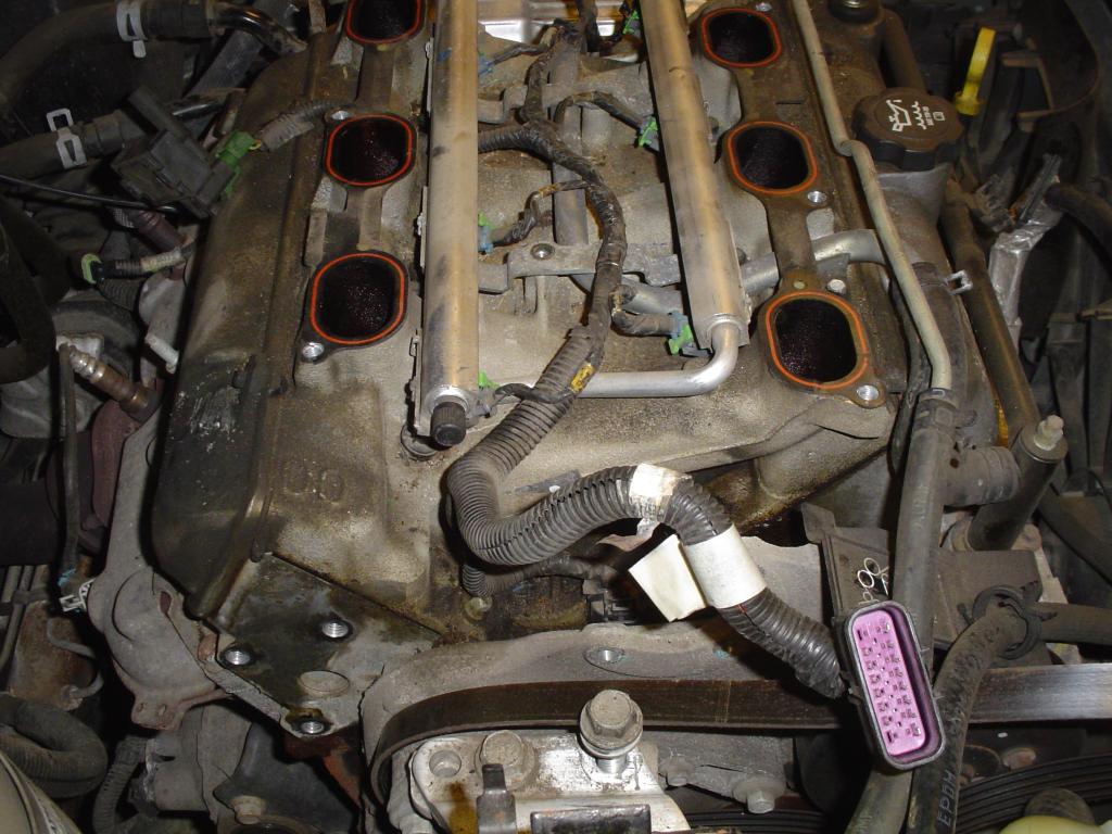 2003 Chevrolet Malibu Leaking Coolant, Cracked Intake Manifold Gasket