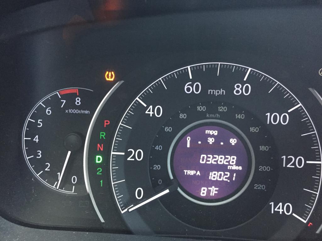 Tpms Light On Honda