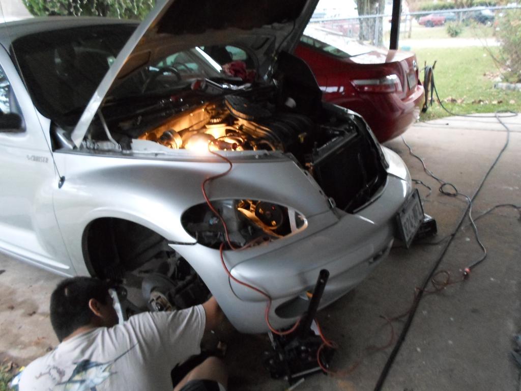 2005 pt cruiser timing belt outlet replacement