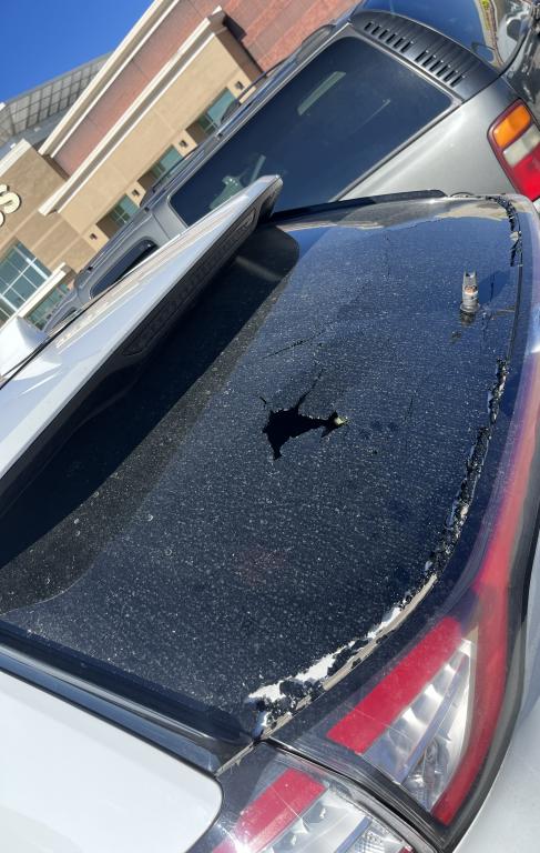 2015 Ford Edge Rear Window Shattered: 14 Complaints