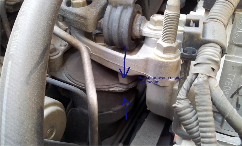 honda crv motor mount problems