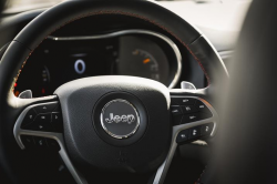 Interior Shot of Jeep Cherokee