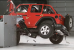 2022 Jeep Wrangler Tipped Over During Small Overlap Crash Test