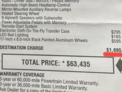 Chrysler Destination Charge Lawsuit Filed in Delaware
